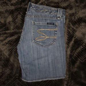 Seven brand jean shorts